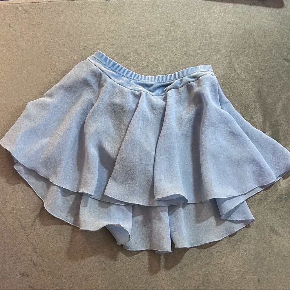 JERRY’s blue skating/dance skirt - Youth 10/12